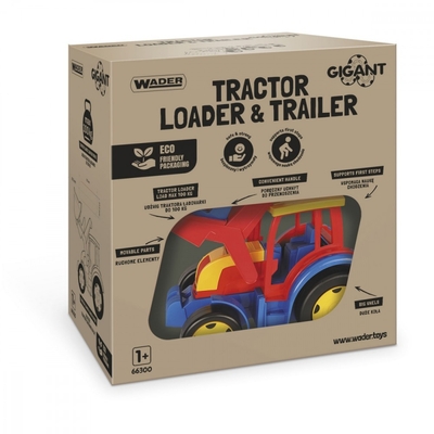 Product Όχημα Εργασίας Wader Gigant Loader And Trailer Set 117 Cm base image