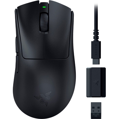 Product Ποντίκι Ασύρματο Razer DeathAdder V3 HYPERSPEED - 55g Ultralight Gaming - 100h Battery - 26K DPI base image