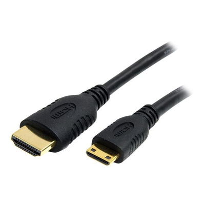 Product Καλώδιο HDMI StarTech 0.5 m with Ethernet - to HDMI Mini - Male / Male base image