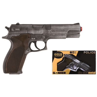 Product Παιδικό Όπλο Δράσης Pulio Police Gun Metal Gonher 45/1 base image