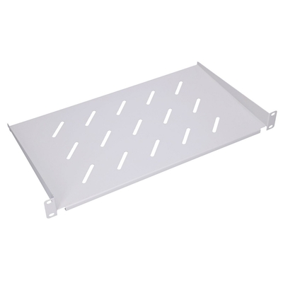 Product Ράφι Για Καμπίνα Δικτύου Extralink Shelf 1U for hanging cabinets grey 25 cm base image