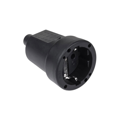 Product Σούκο Φις Ρεύματος Θηλυκό 16A/250V Μαύρο base image