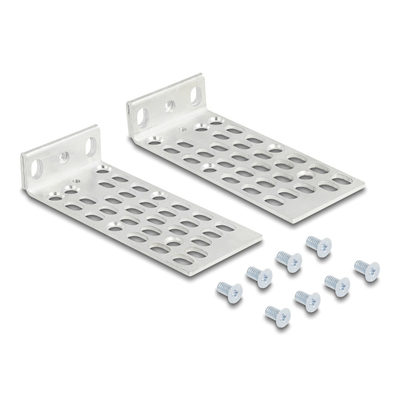 Product Αξεσουάρ για Καμπίνες Rack Delock Σετ Βάσεις Τοποθέτησης για 66236, 2τμχ base image