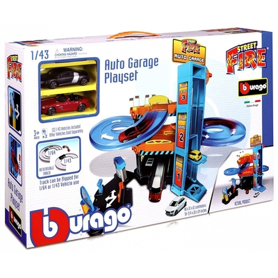 Product Αυτοκινητόδρομος Bburago Garage Street Fire Auto base image
