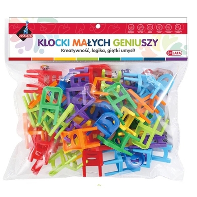 Product Παιχνίδι Κατασκευής Blocks 40 Parts Chairs Askato  base image