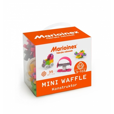Product Παιχνίδι Κατασκευής Waffle Mini Blocks Marioinex 35 Pieces Girl base image