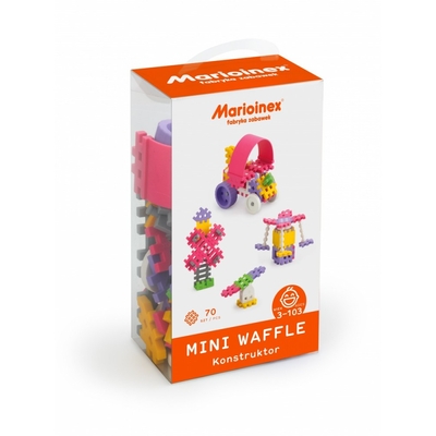 Product Παιχνίδι Κατασκευής Waffle Mini Blocks Marioinex 70 Pieces Girl base image