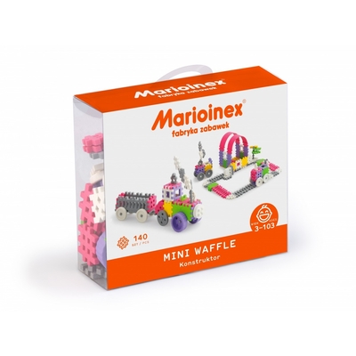 Product Παιχνίδι Κατασκευής Waffle Mini Blocks Marioinex 140 Pieces Girl base image