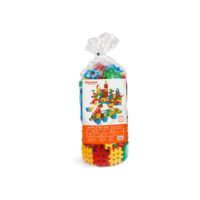 Product Παιχνίδι Κατασκευής Construction Blocks Marioinex Waff Le Mix 200 Bag base image