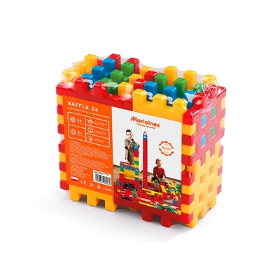 Product Παιχνίδι Κατασκευών Marioinex Construction blocks Waffle 24 base image