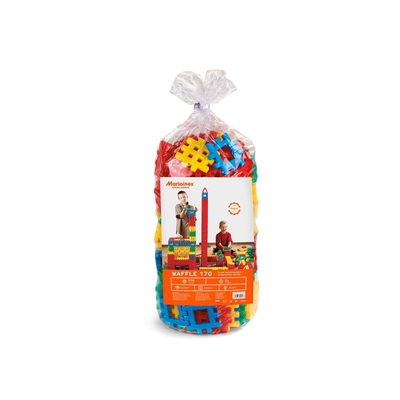Product Παιχνίδι Κατασκευής Construction Blocks Marioinex Waffle 170 Bag base image