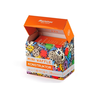 Product Παιχνίδι Κατασκευής Construction Blocks Marioinex Mini Waffle Konstruktor 300 base image