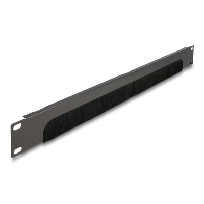 Product Αξεσουάρ για Καμπίνες Rack Delock Βούρτσα Προστασίας για Καμπίνα 66750, 19"/1U, 44X483mm, Μαύρο base image