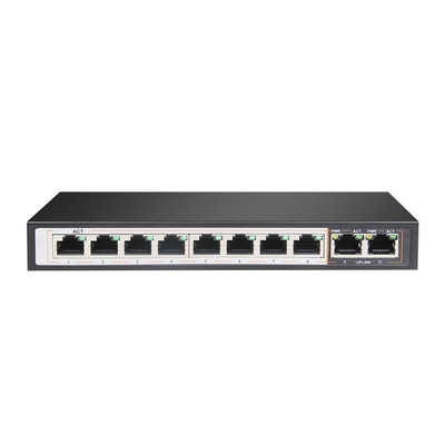 Product Network Switch Extralink Perses 8x Ex-Sg1008pe 10/100/1000m Tx Poe At/Af, 2x Ge Sfp Full Gigabit Poe base image