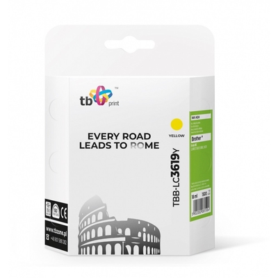 Product Μελάνι Συμβατό Tb Print Για Brother Mfc-J23 30dw Yellow Tbb-Lc3619y base image