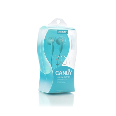 Product Handsfree Ακουστικά Candy Remax Μπλε base image
