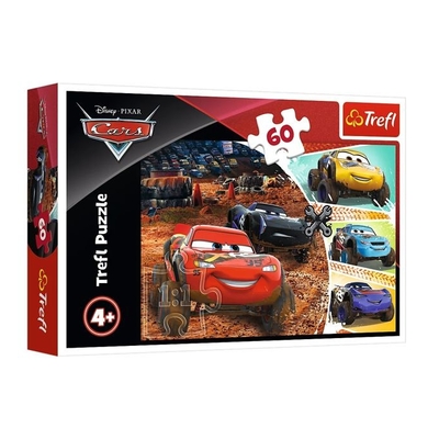 Product Παζλ 60 Κομμάτια - Cars 3, Lightning Mcqueen With Friends base image