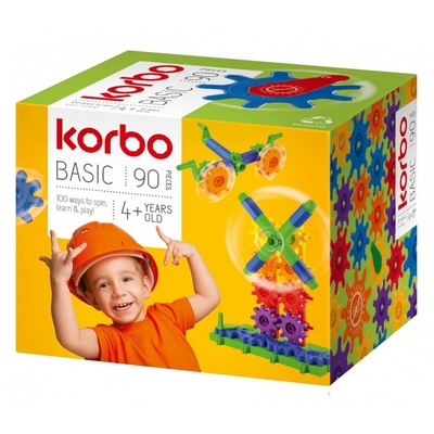 Product Παιχνίδι Κατασκευής Blocks Basic 90 Korbo  base image
