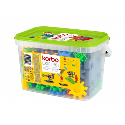 Product Παιχνίδι Κατασκευής Blocks Basic 120 Korbo  base image