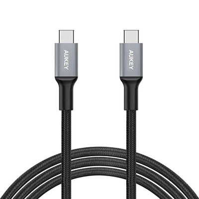 Product Καλώδιο Aukey Cb-Cd6 Ultrafast Braided Uick Charge Usb C - Usb C 2m base image