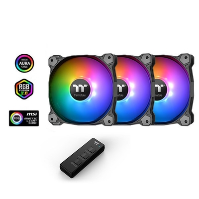 Product Case Fan Thermaltake Pure 12 Argb Sync 3 Pack base image