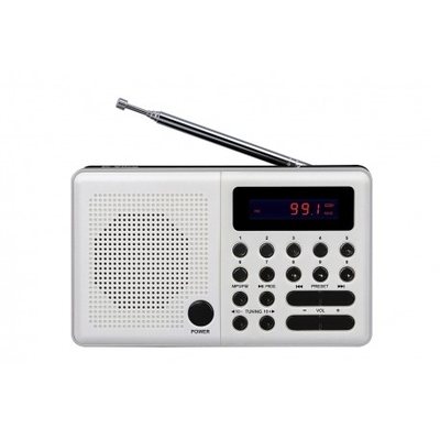 Product Ραδιόφωνο Eltra Radio Pliszka Usb, Fm White base image