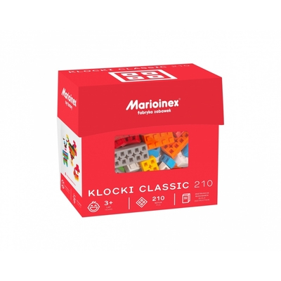 Product Παιχνίδι Κατασκευής Marioinex Blocks Classic 210 Pcs base image