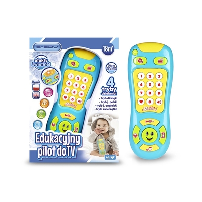 Product Βρεφικό Παιχνίδι Artyk Educational TV remote control E-Edu base image