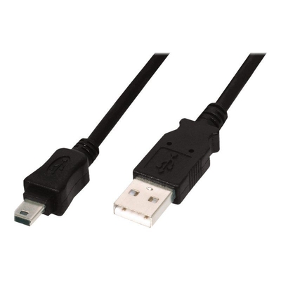 Product Καλώδιο USB Digitus Basic - Mini-USB/USB-A - 1.8 m base image