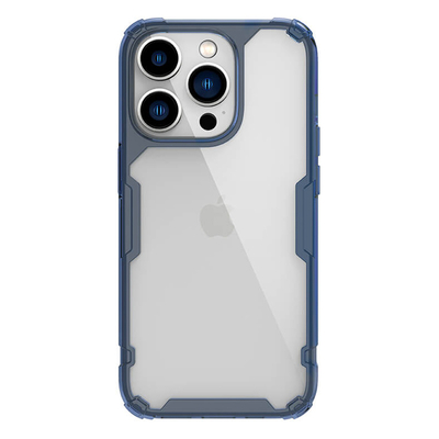 Product Θήκη Κινητού Nillkin Nature Pro για Apple iPhone 14 Pro, μπλε & διάφανη base image