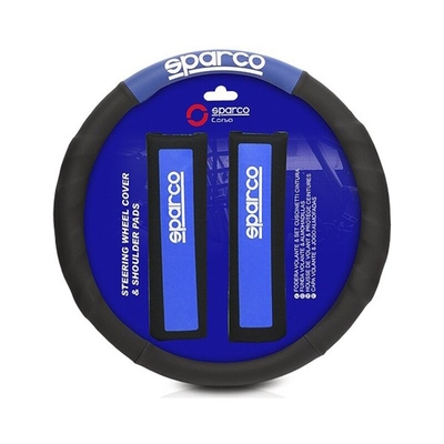 Product Κάλυμμα Τιμονιού + Τακάκια ζώνης Sparco SPC1111KAZ Καθολικό base image