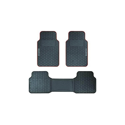 Product Σετ Χαλιών Αυτοκινήτου Sparco F500 Καθολικό Μαύρο/Κόκκινο (3 pcs) base image