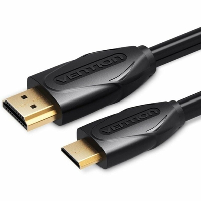 Product Καλώδιο HDMI Vention VAA-D02-B150 1,5 m Μαύρο base image