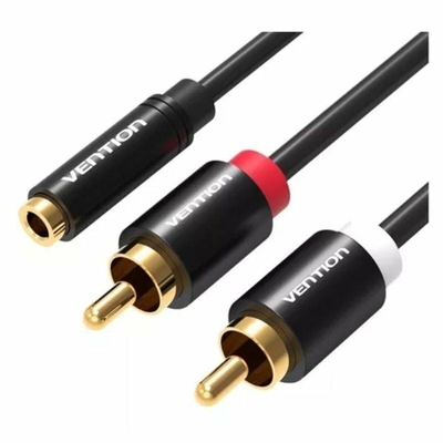 Product Καλώδιο Ήχου Jack σε RCA Vention VAB-R01-B100 1 m base image