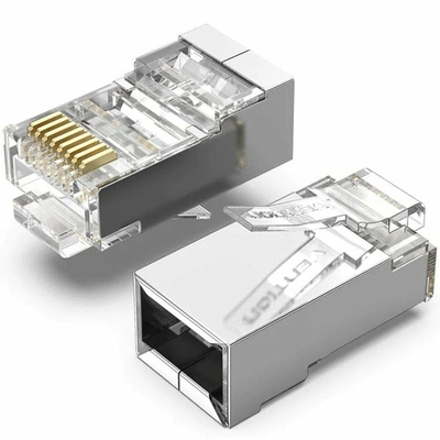 Product Υποδοχή RJ45 Vention IDAR0-50 Ασημί base image