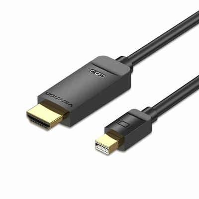 Product Αντάπτορας Mini DisplayPort σε HDMI Vention HAHBG Μαύρο 1,5 m base image