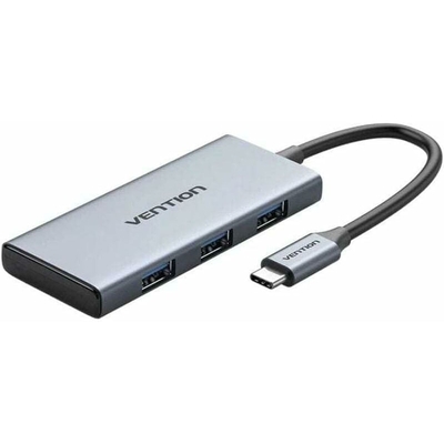 Product USB Hub Vention TOOHB Γκρι base image