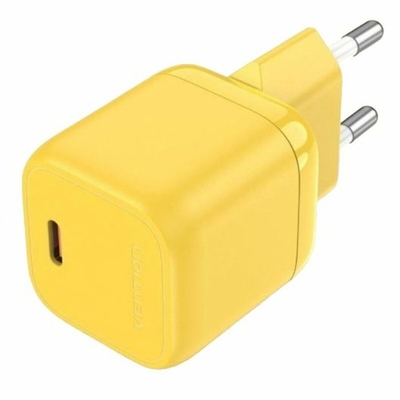 Product Φορτιστής Τοίχου Vention FAKW0-EU 30 W USB-C Κίτρινο base image
