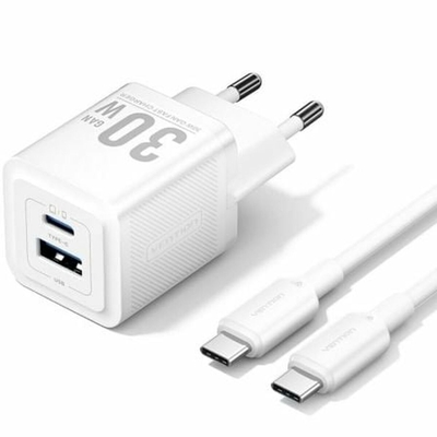 Product Φορτιστής Πρίζας Vention TZ-FEQW0-EU-01  base image