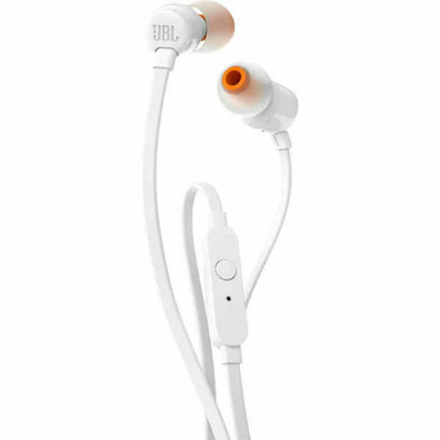 Product Ακουστικά με Μικρόφωνο JBL T110 Λευκό base image