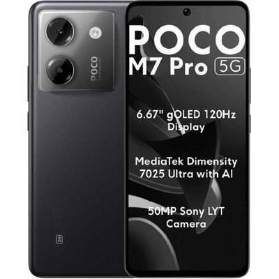Product Smartphone Poco M7 Pro 8+256Gb DS 5G Black base image