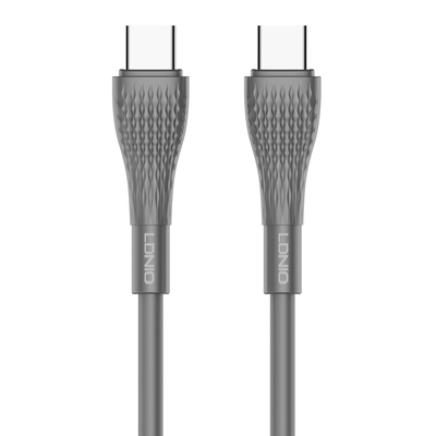 Product Καλώδιο USB-C Ldnio σε USB-C LC671C, 65W PD, 1m, γκρι base image