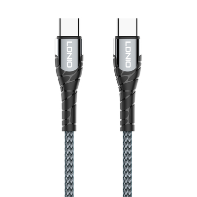Product Καλώδιo USB Ldnio Type-C σε Type-C LC102, 65W PD, 2m, γκρι base image