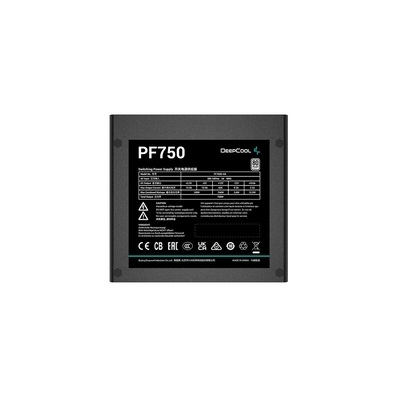 Product Τροφοδοτικό Deepcool PF750 ATX 750 W 80 PLUS White base image
