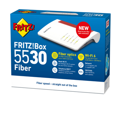 Product Router Fritz! FRITZBOX 5530 FIBER XGS-PONWRLS base image