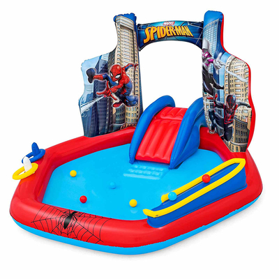 Product Παιδική Πισίνα Bestway Spiderman 211 x 206 x 127 cm Παιδική χαρά base image