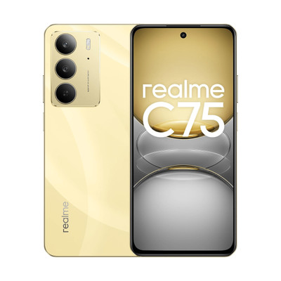 Product Smartphone Realme C75 8+128Gb Ds Lightning Gold base image