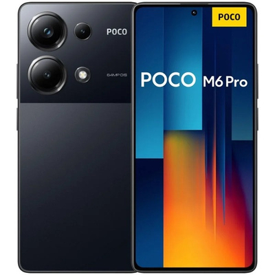 Product Smartphone Poco M6 PRO 12+512GB DS 4G Black OEM base image