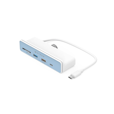 Product USB Hub Hyper HD34A8 Ασημί base image
