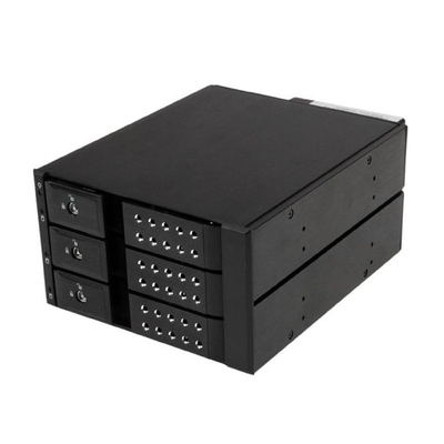 Product Πλαίσιο Για Σκληρούς Δίσκους StarTech.com 3-way 3.5 "removable hard drive frame HSB3SATSASBA - SATA base image